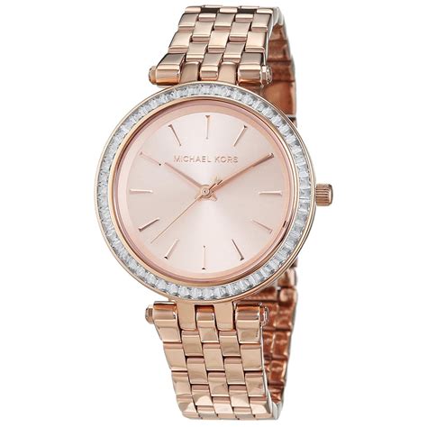 michael kors rose gold tone